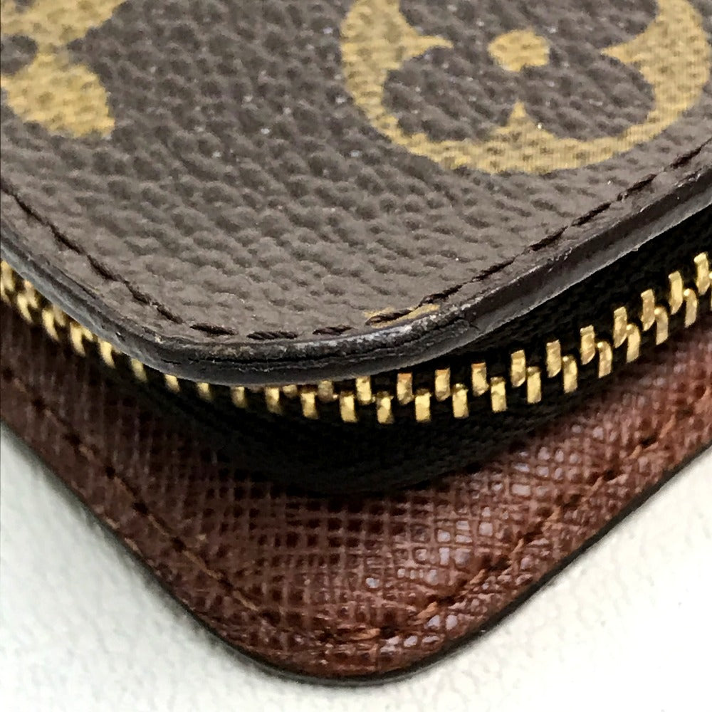 LOUIS VUITTON Long Wallet Purse M61729 Monogram canvas Brown Takashi Murakami Monogram panda Porto Monezup Women Used Authentic
