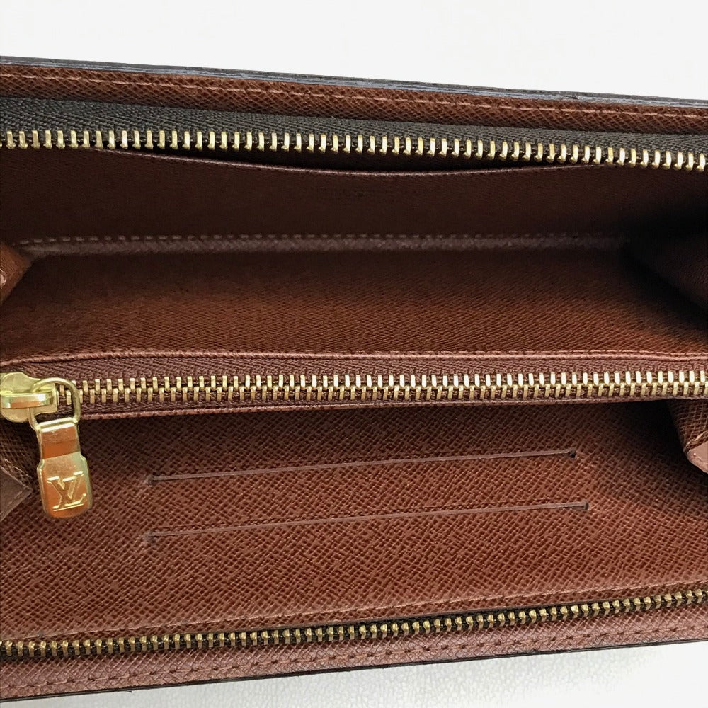 LOUIS VUITTON Long Wallet Purse M61729 Monogram canvas Brown Takashi Murakami Monogram panda Porto Monezup Women Used Authentic
