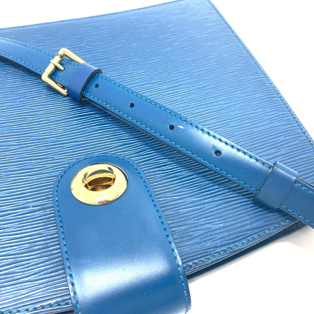 LOUIS VUITTON Shoulder Bag M52345 Epi Leather blue Epi Capuchin