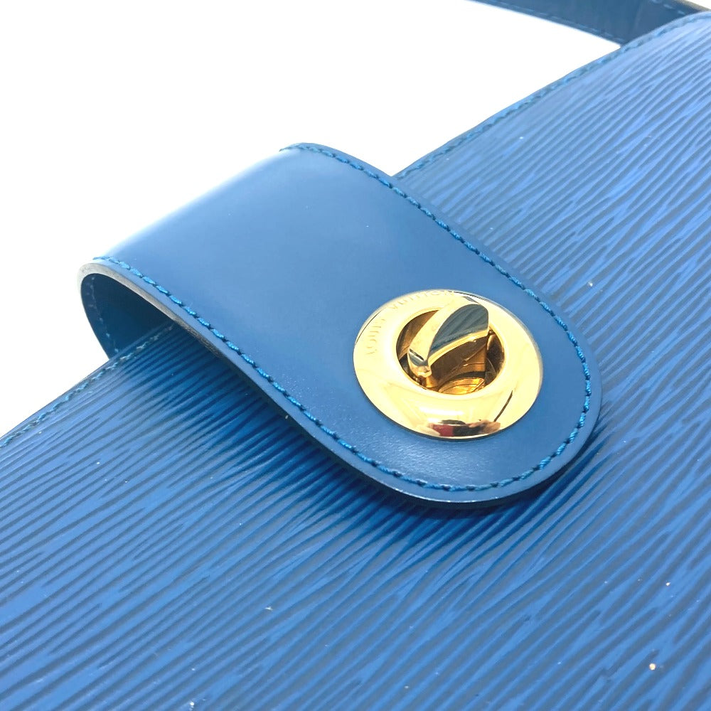 LOUIS VUITTON Shoulder Bag M52345 Epi Leather blue Epi Capuchin