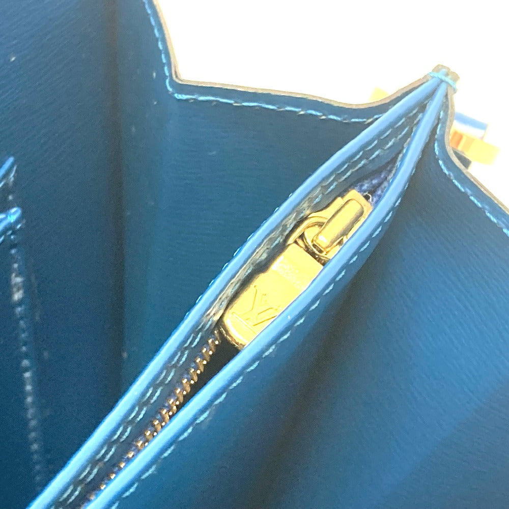 LOUIS VUITTON Shoulder Bag M52345 Epi Leather blue Epi Capuchin