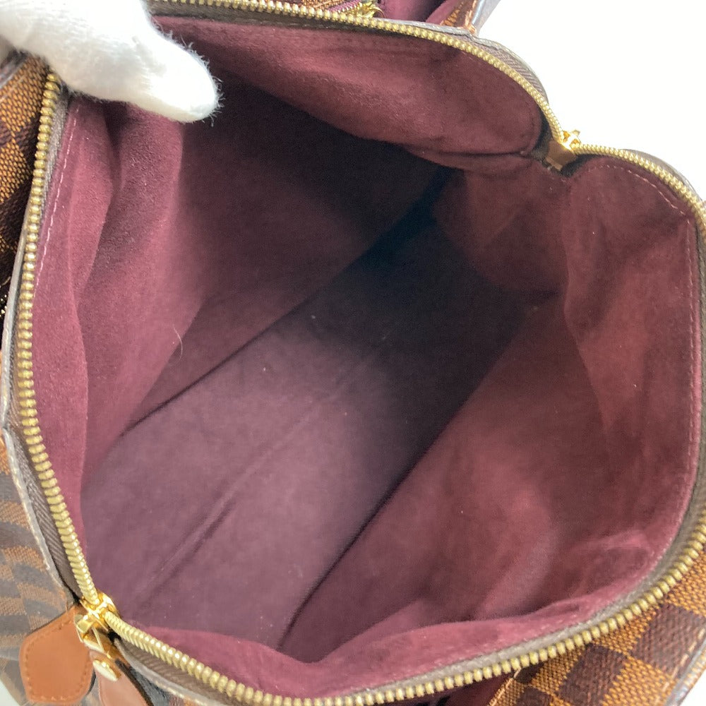 LOUIS VUITTON Handbag N41273 Damier canvas Brown Damier Ascot Women Used Authentic