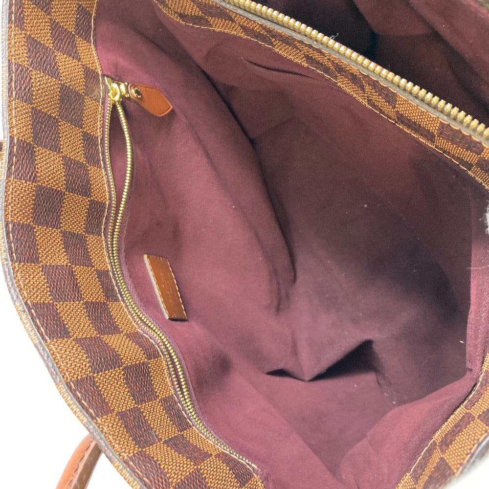 LOUIS VUITTON Handbag N41273 Damier canvas Brown Damier Ascot Women Used Authentic