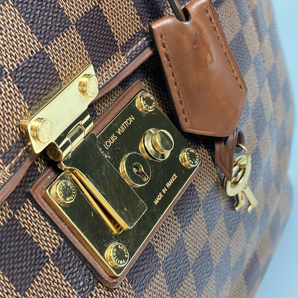 LOUIS VUITTON Handbag N41273 Damier canvas Brown Damier Ascot Women Used Authentic