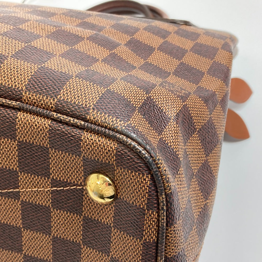LOUIS VUITTON Handbag N41273 Damier canvas Brown Damier Ascot Women Used Authentic