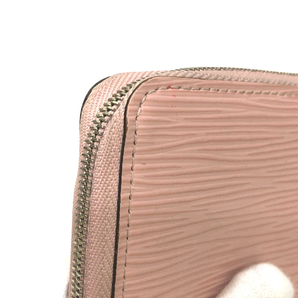LOUIS VUITTON Coin case M61206 Epi Leather pink Epi Zippy coin purse Women Used Authentic