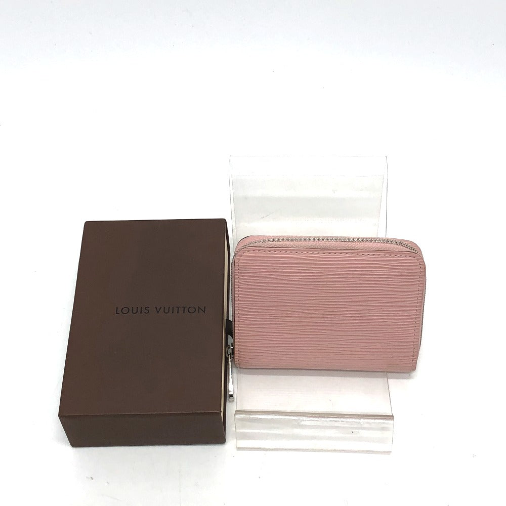 LOUIS VUITTON Coin case M61206 Epi Leather pink Epi Zippy coin purse Women Used Authentic
