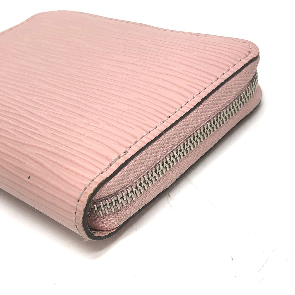 LOUIS VUITTON Coin case M61206 Epi Leather pink Epi Zippy coin purse Women Used Authentic