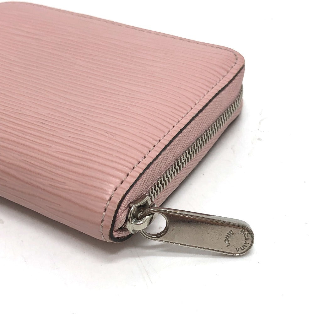 LOUIS VUITTON Coin case M61206 Epi Leather pink Epi Zippy coin purse Women Used Authentic