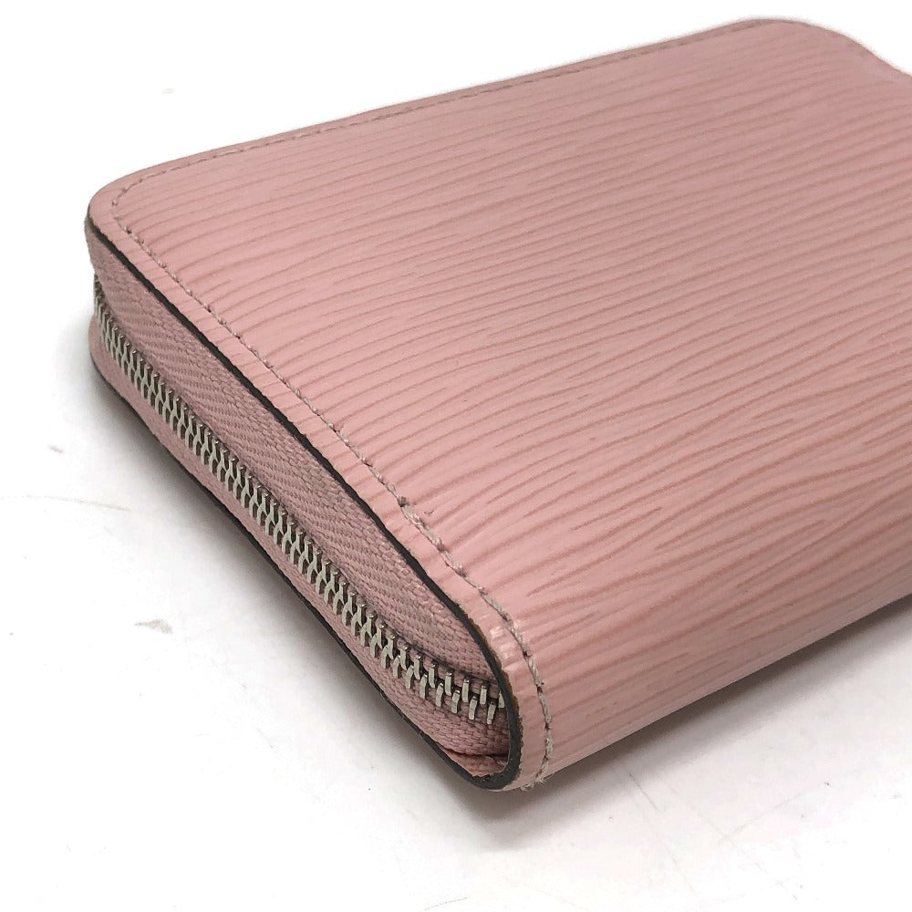 LOUIS VUITTON Coin case M61206 Epi Leather pink Epi Zippy coin purse Women Used Authentic