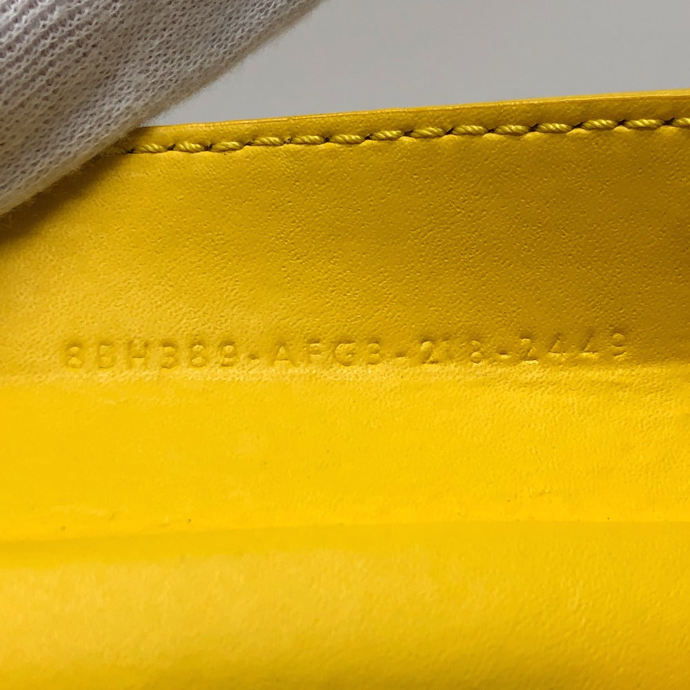 FENDI Handbag 8BH389 plastic yellow Medium basket Women Used Authentic
