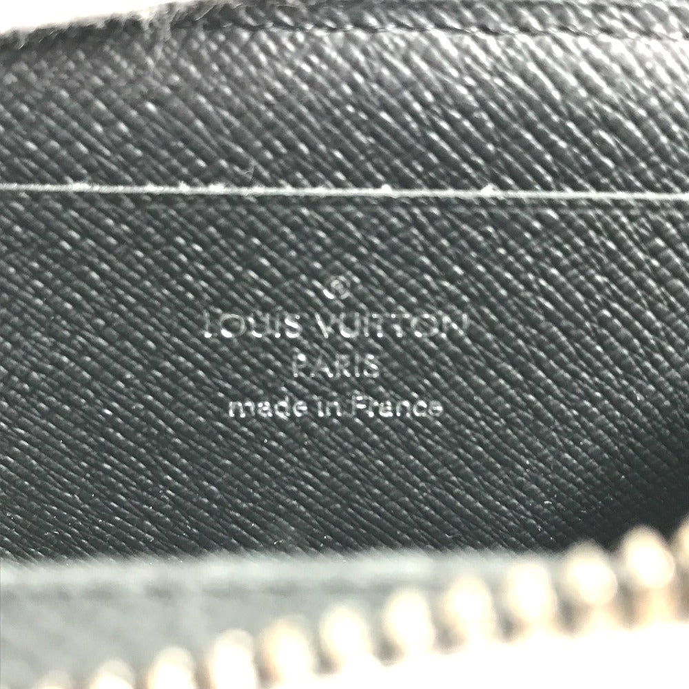 LOUIS VUITTON Coin case M63536 Monogram Eclipse Canvas black Monogram Eclipse Portemonejour mens Used Authentic