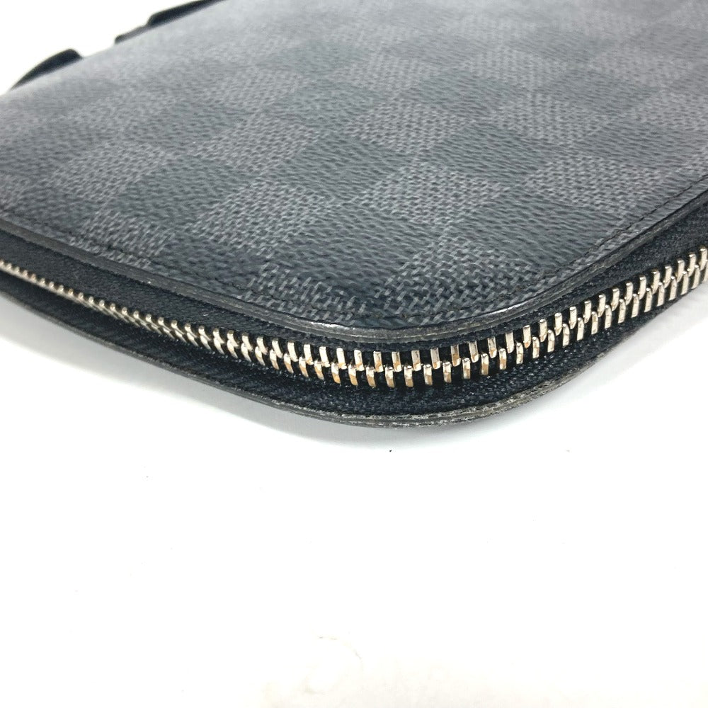 LOUIS VUITTON Long Wallet Purse N48255 Damier Grafitto Canvas black Damier Grafitte Atholl Organizer