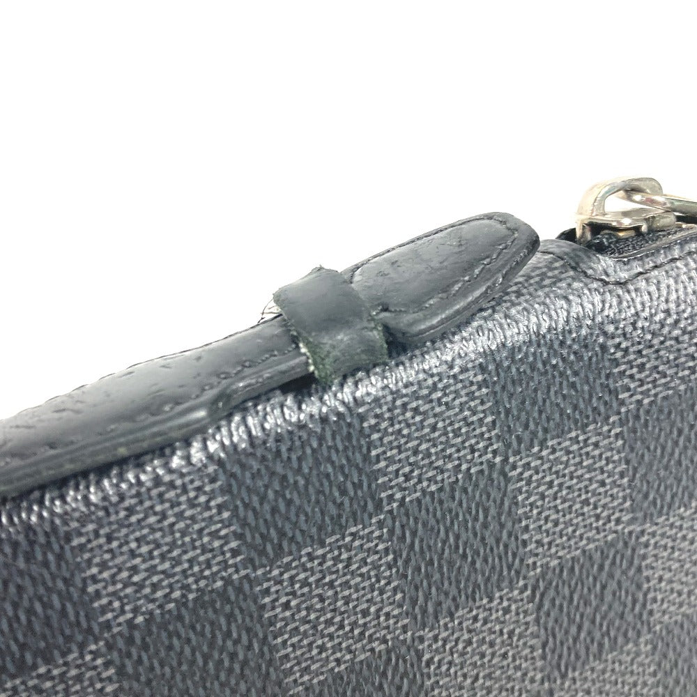 LOUIS VUITTON Long Wallet Purse N48255 Damier Grafitto Canvas black Damier Grafitte Atholl Organizer