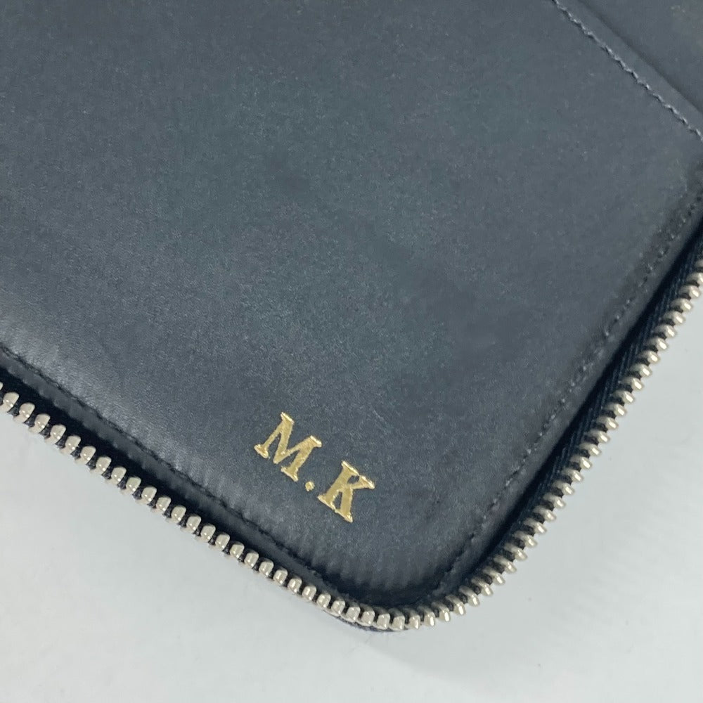 LOUIS VUITTON Long Wallet Purse N64013 Damier Cobalt Canvas Navy America's Cup 2017 Limited Zippy Organizer mens Used Authentic