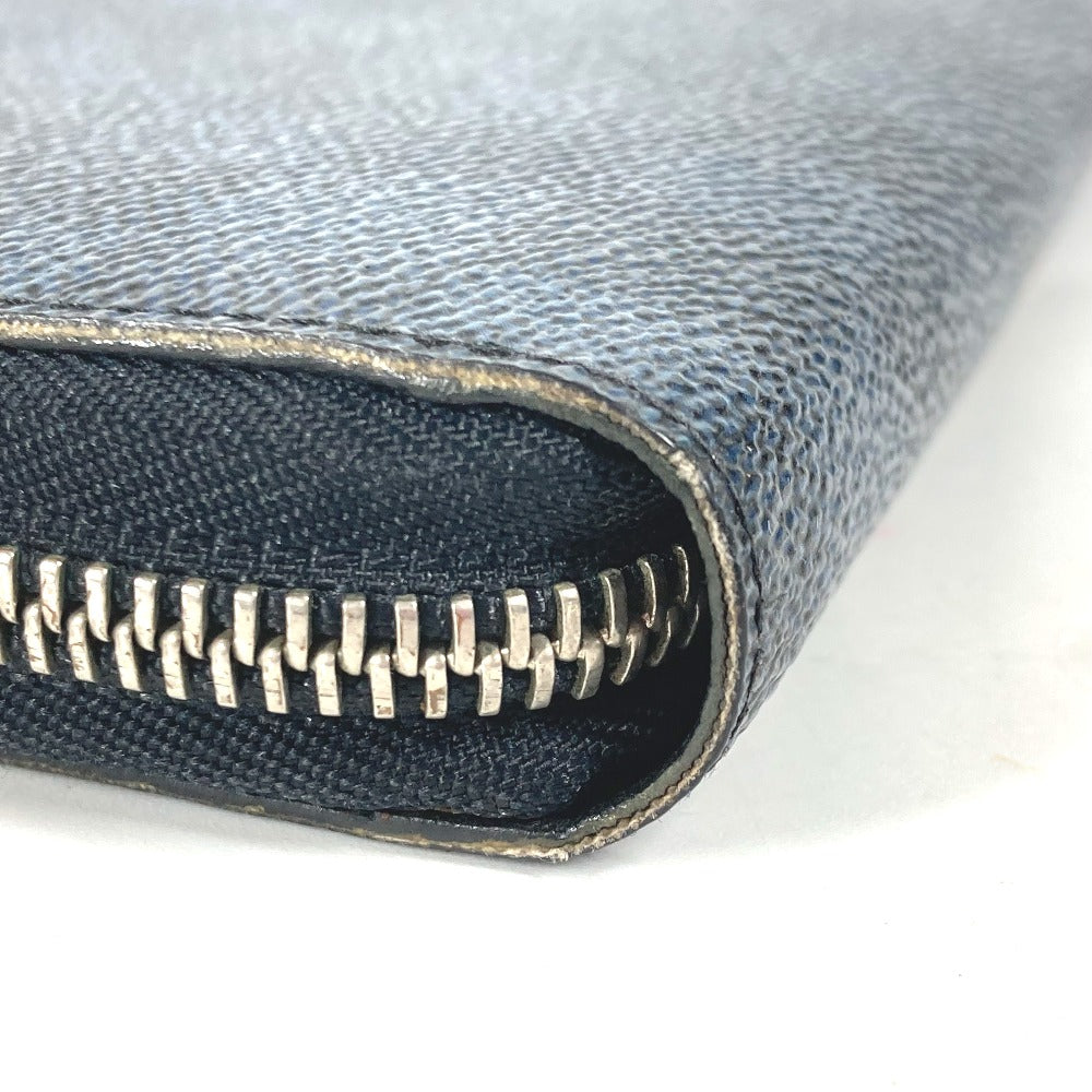 LOUIS VUITTON Long Wallet Purse N64013 Damier Cobalt Canvas Navy America's Cup 2017 Limited Zippy Organizer
