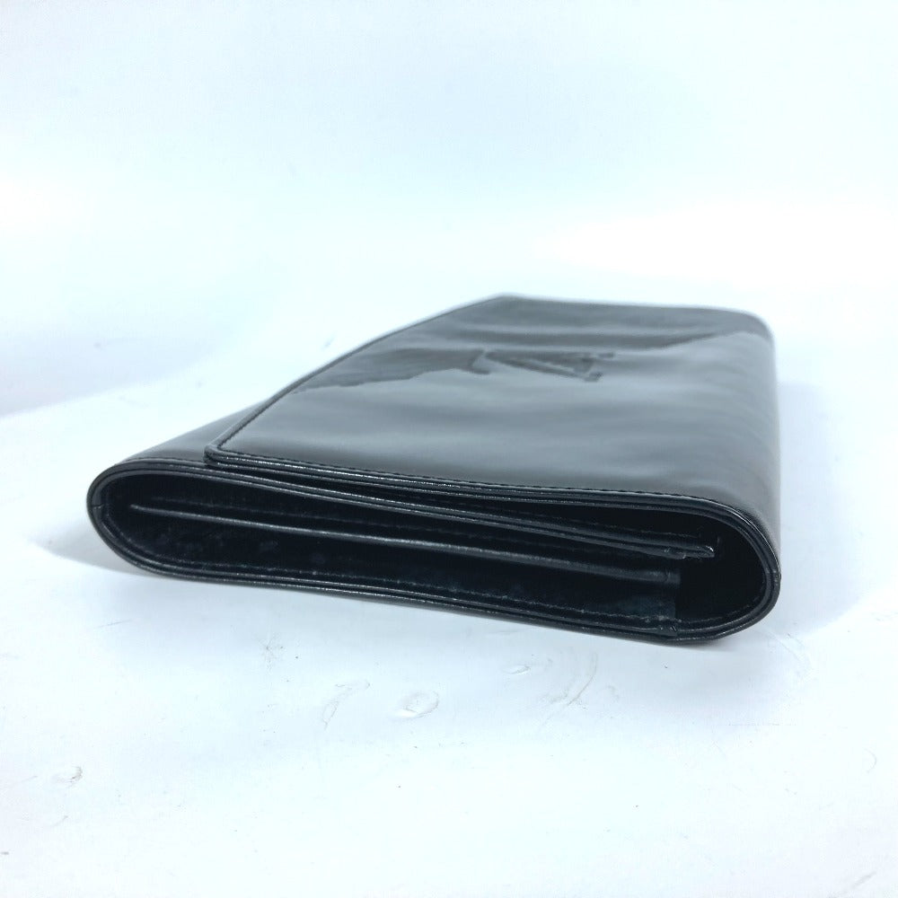 LOUIS VUITTON Clutch bag M63962 leather black Opera line Aegean