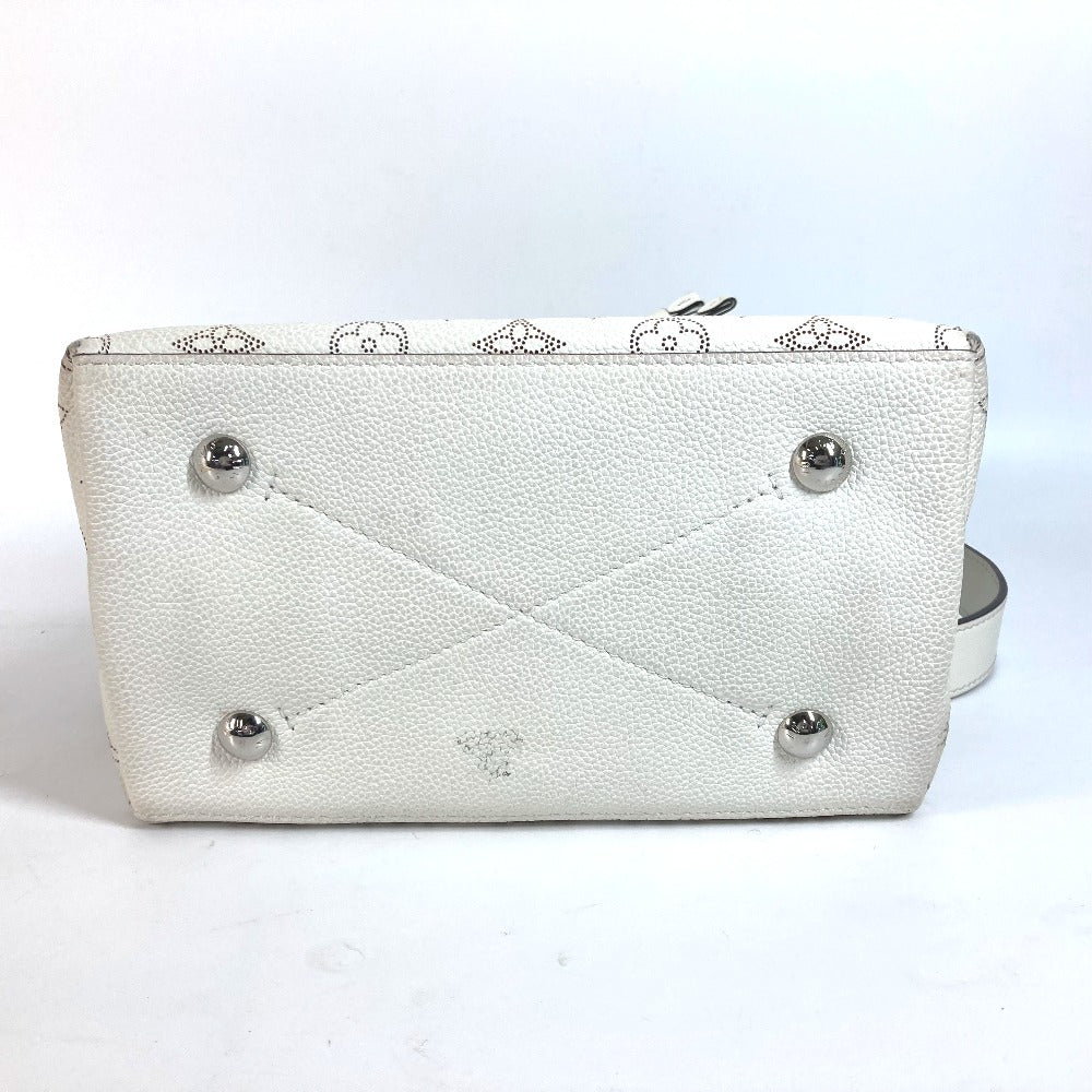 LOUIS VUITTON Shoulder Bag M58483 monogram mahina leather white Monogram Mahina Mulia