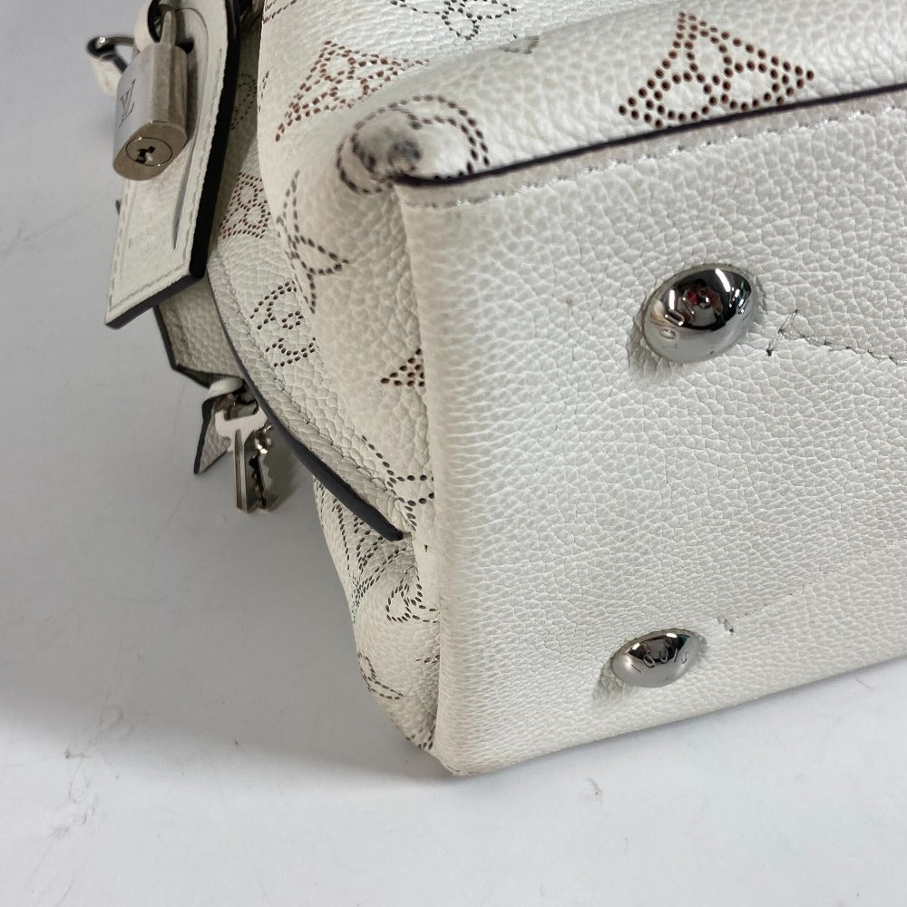 LOUIS VUITTON Shoulder Bag M58483 monogram mahina leather white Monogram Mahina Mulia