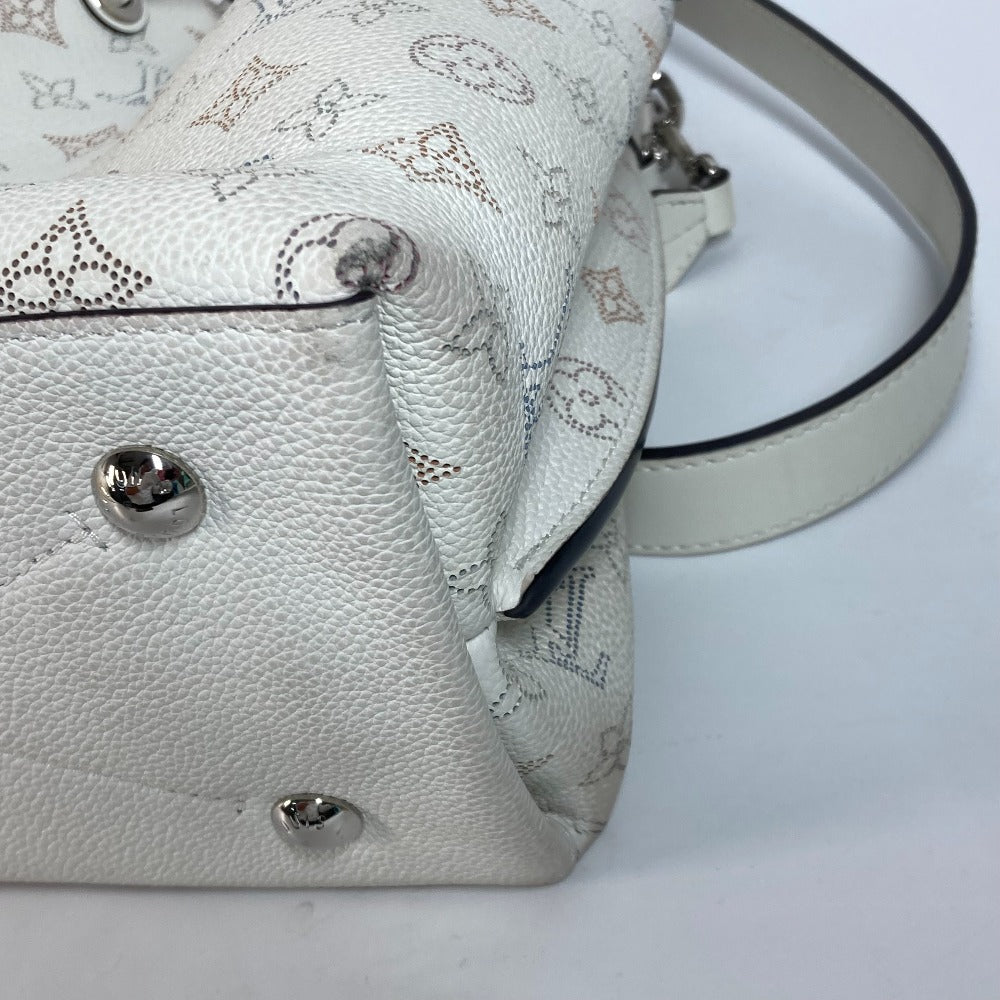 LOUIS VUITTON Shoulder Bag M58483 monogram mahina leather white Monogram Mahina Mulia
