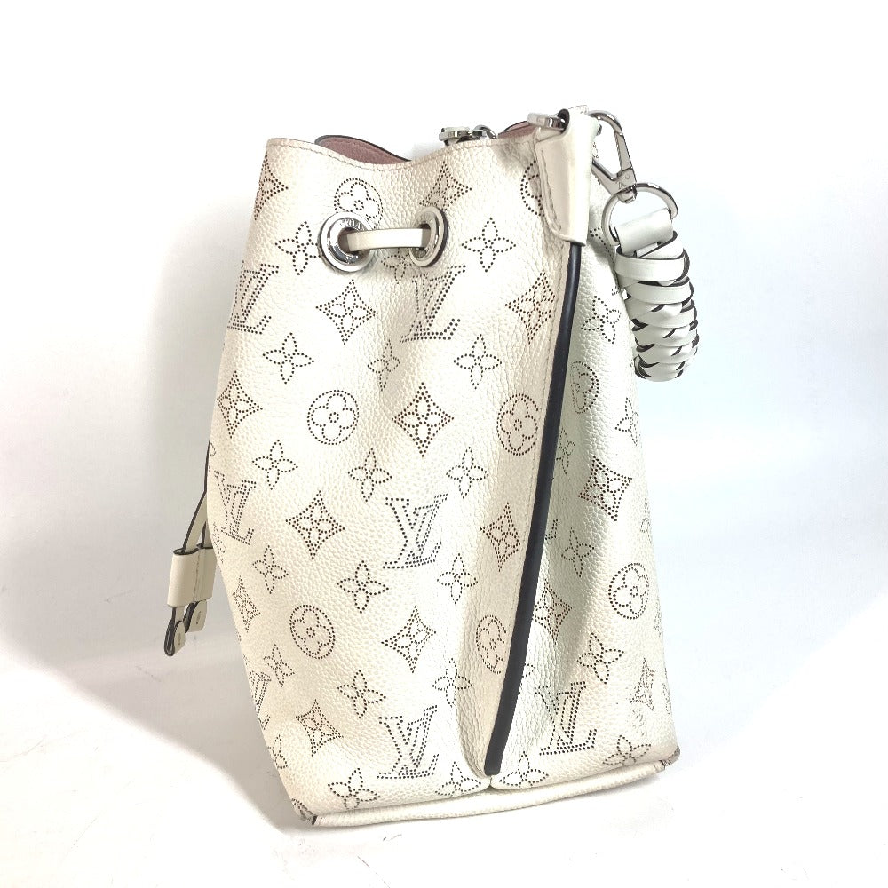 LOUIS VUITTON Shoulder Bag M58483 monogram mahina leather white Monogram Mahina Mulia