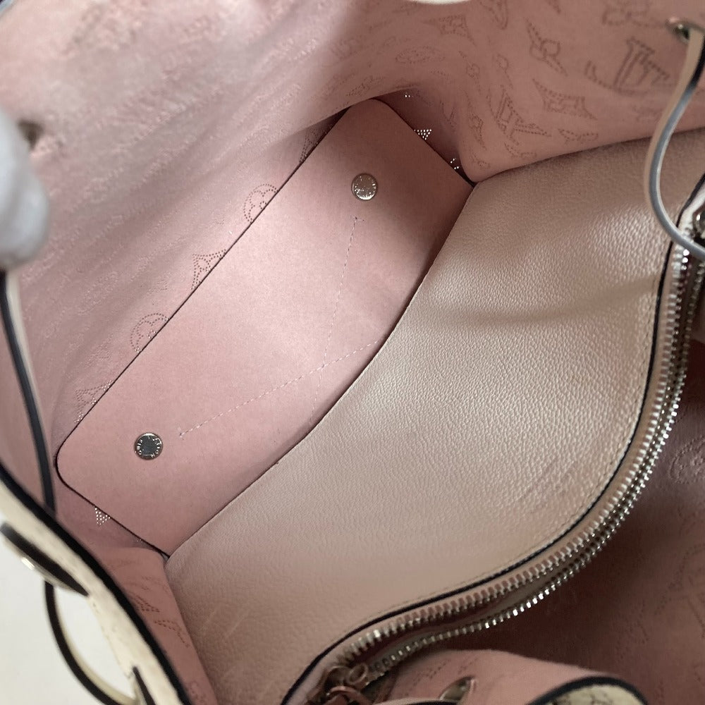 LOUIS VUITTON Shoulder Bag M58483 monogram mahina leather white Monogram Mahina Mulia