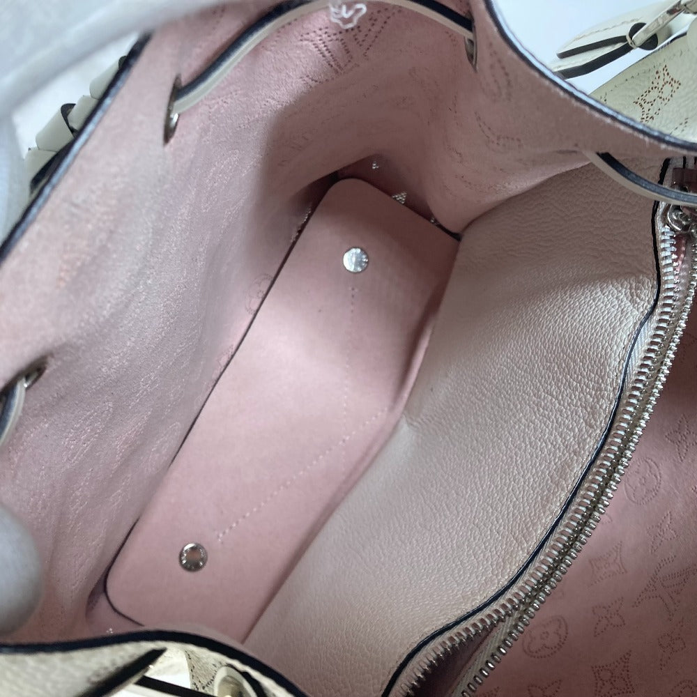 LOUIS VUITTON Shoulder Bag M58483 monogram mahina leather white Monogram Mahina Mulia