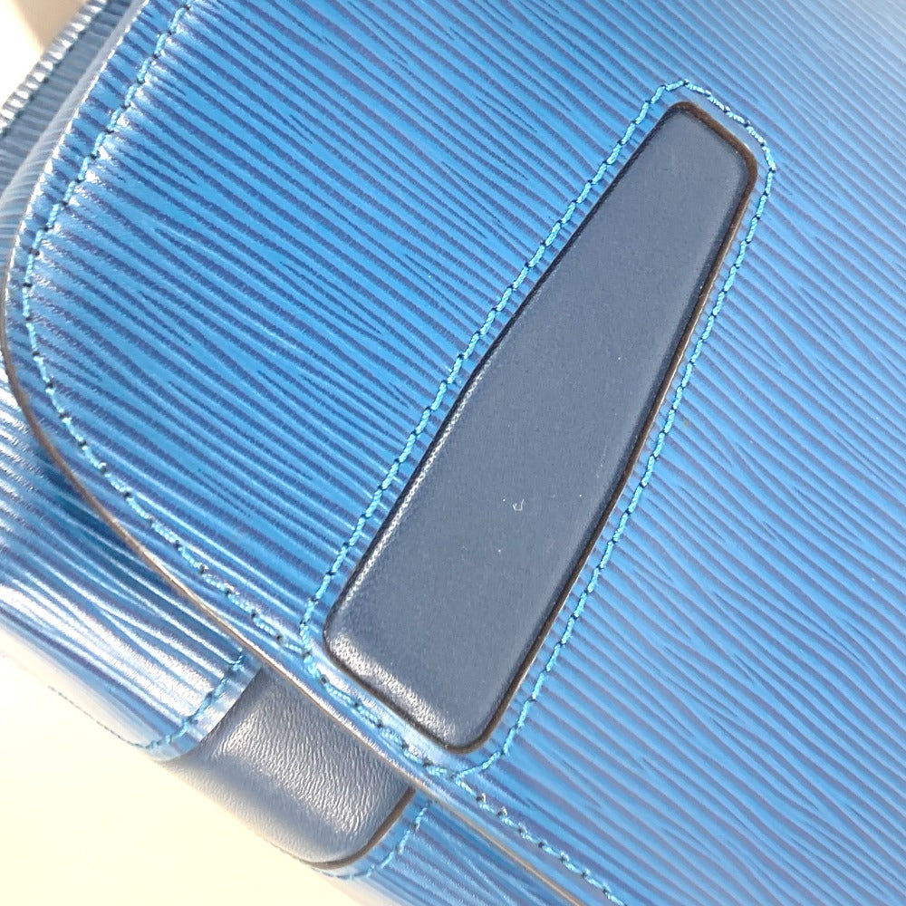 LOUIS VUITTON Shoulder Bag M53407 Epi Leather blue Epi Harrington Messenger mens Used Authentic