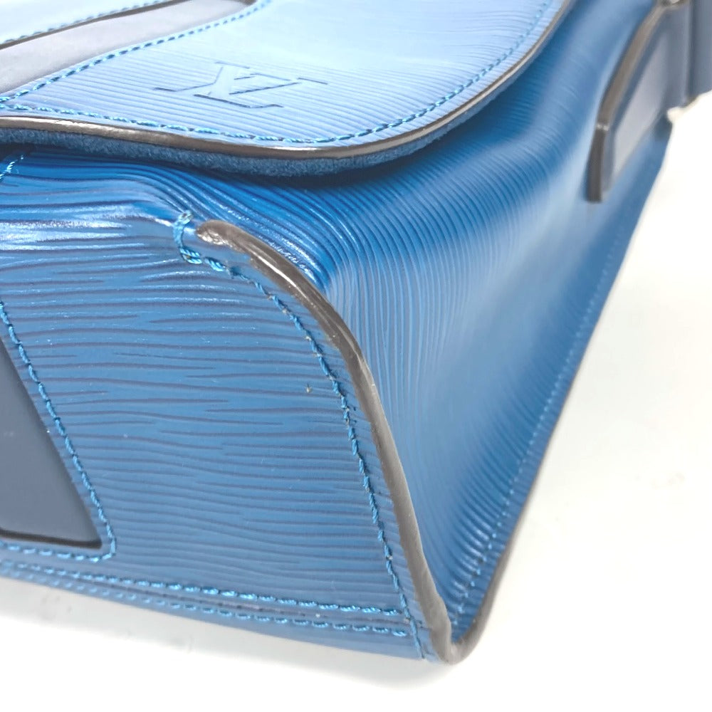 LOUIS VUITTON Shoulder Bag M53407 Epi Leather blue Epi Harrington Messenger mens Used Authentic