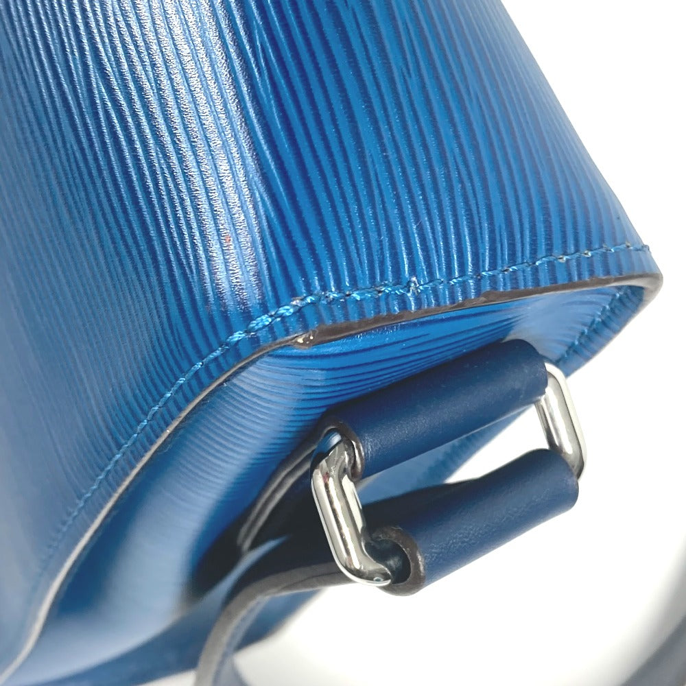 LOUIS VUITTON Shoulder Bag M53407 Epi Leather blue Epi Harrington Messenger mens Used Authentic