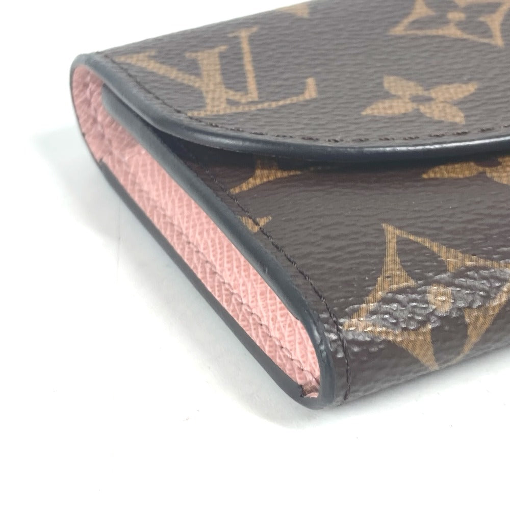 LOUIS VUITTON Coin case M62361 Monogram canvas Brown Monogram Portomonet Rosali