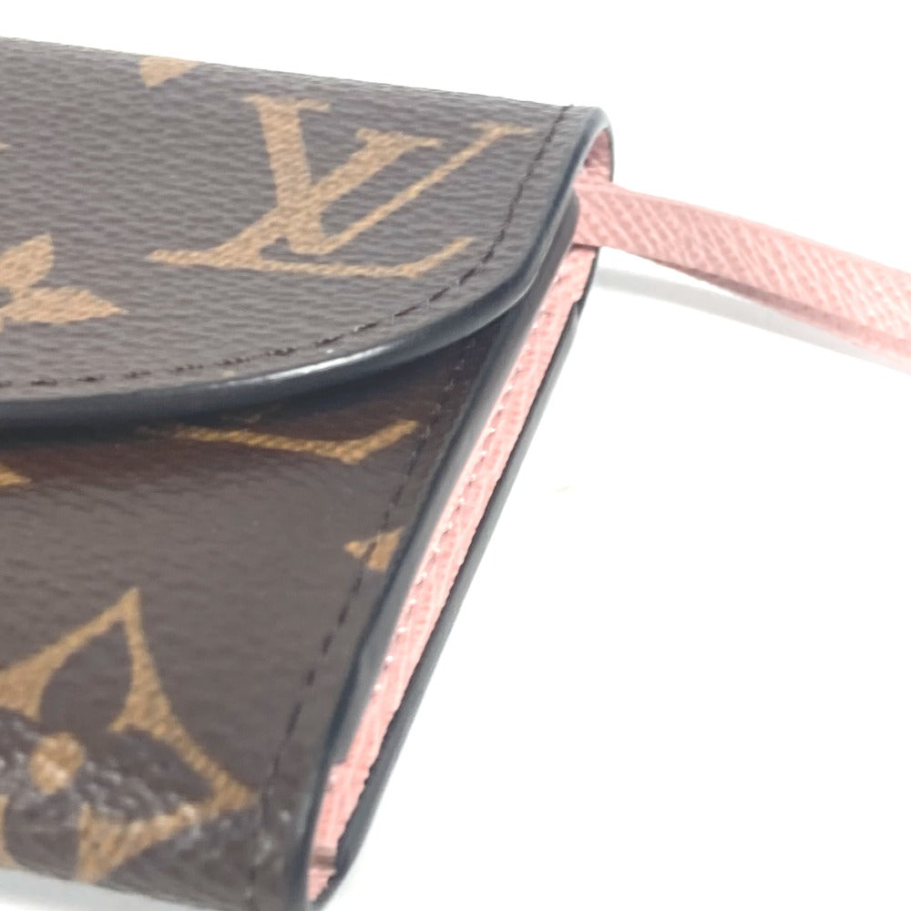 LOUIS VUITTON Coin case M62361 Monogram canvas Brown Monogram Portomonet Rosali