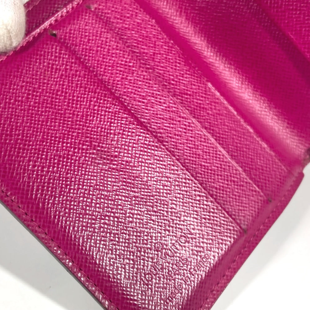 LOUIS VUITTON Folded wallet M95188 Monogram canvas pink Monogram Perfo Compact zip