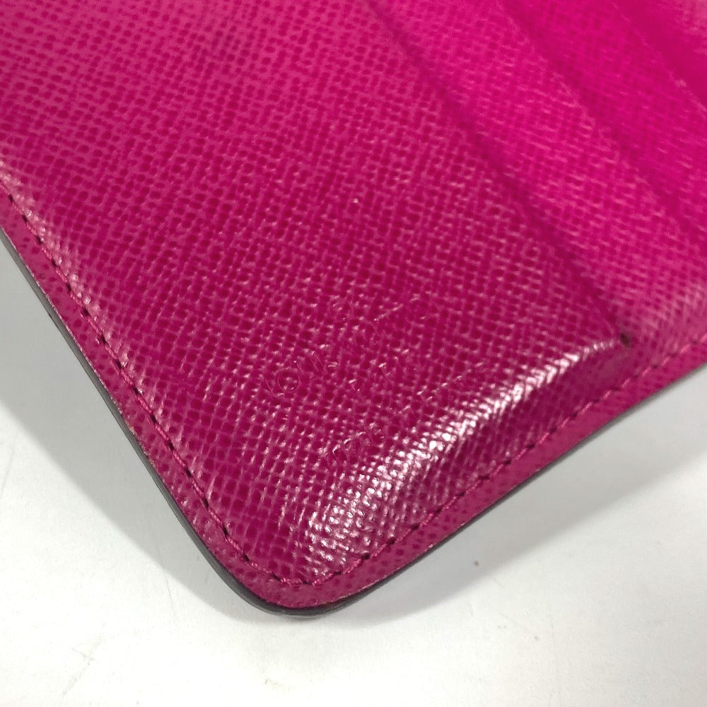 LOUIS VUITTON Folded wallet M95188 Monogram canvas pink Monogram Perfo Compact zip