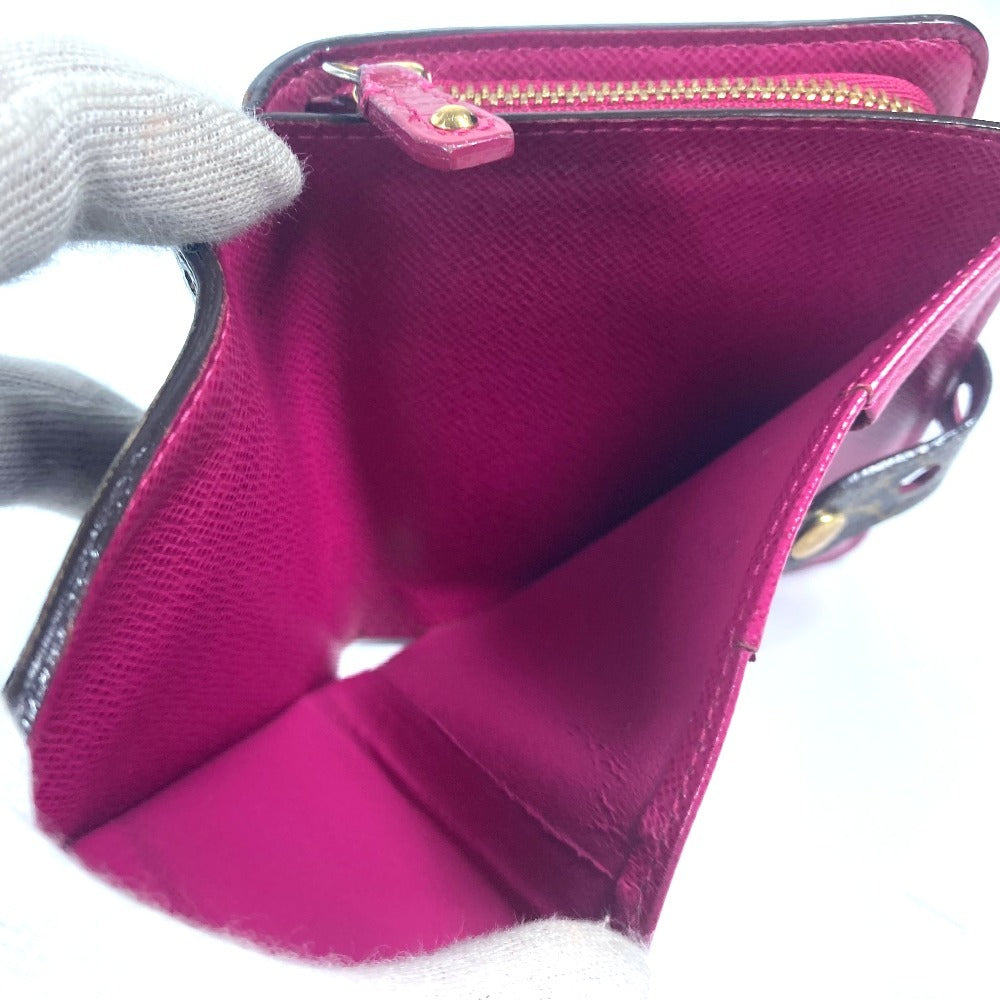 LOUIS VUITTON Folded wallet M95188 Monogram canvas pink Monogram Perfo Compact zip