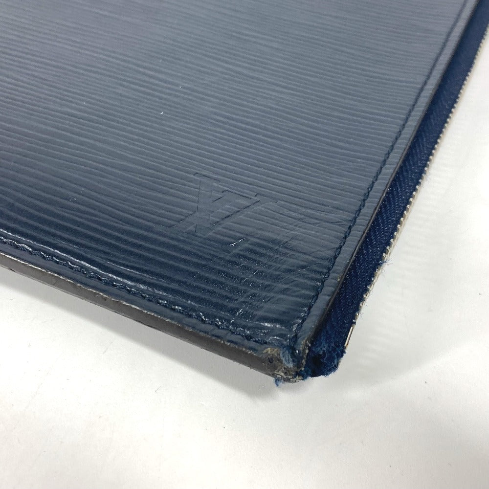LOUIS VUITTON Clutch bag M58820 Epi Leather blue Epi Pochette Jules GM