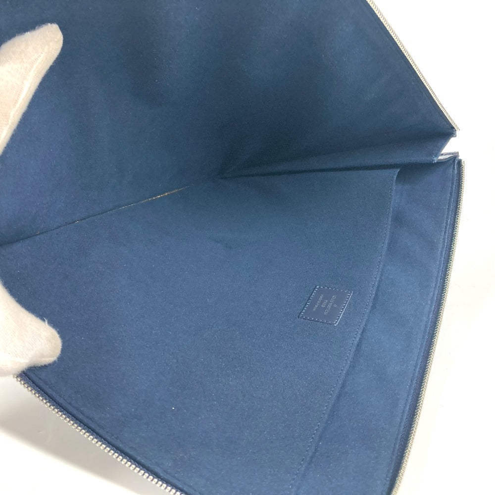 LOUIS VUITTON Clutch bag M58820 Epi Leather blue Epi Pochette Jules GM
