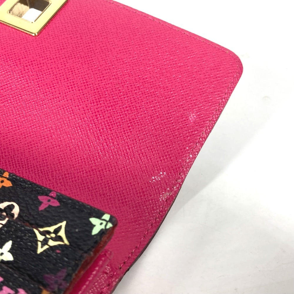 LOUIS VUITTON Long Wallet Purse M60278 Monogram multicolor canvas black Monogram multicolor Portefeuille Sarah Nu
