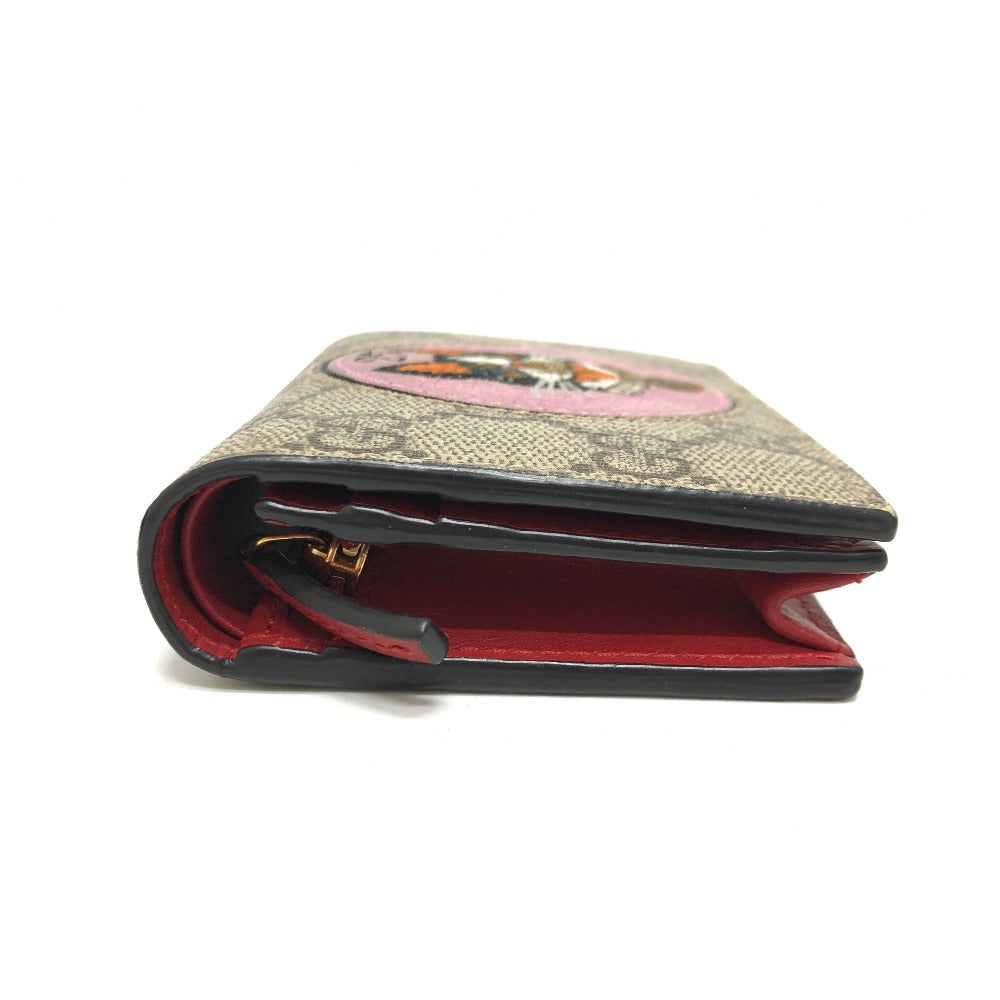 GUCCI Folded wallet 506277 GG Supreme Canvas beige GG Supreme BOSCO