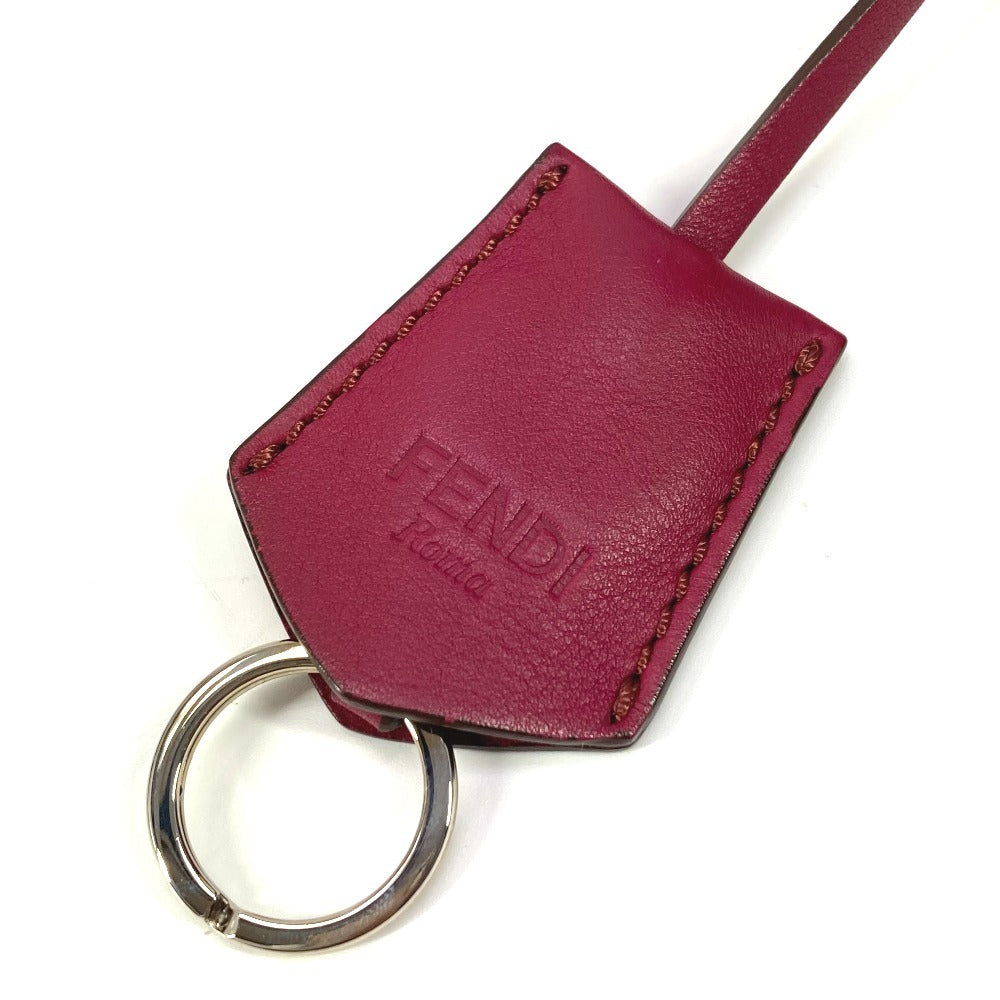 FENDI Tote Bag 8BH262 leather purple By color All-in-one shopping tote