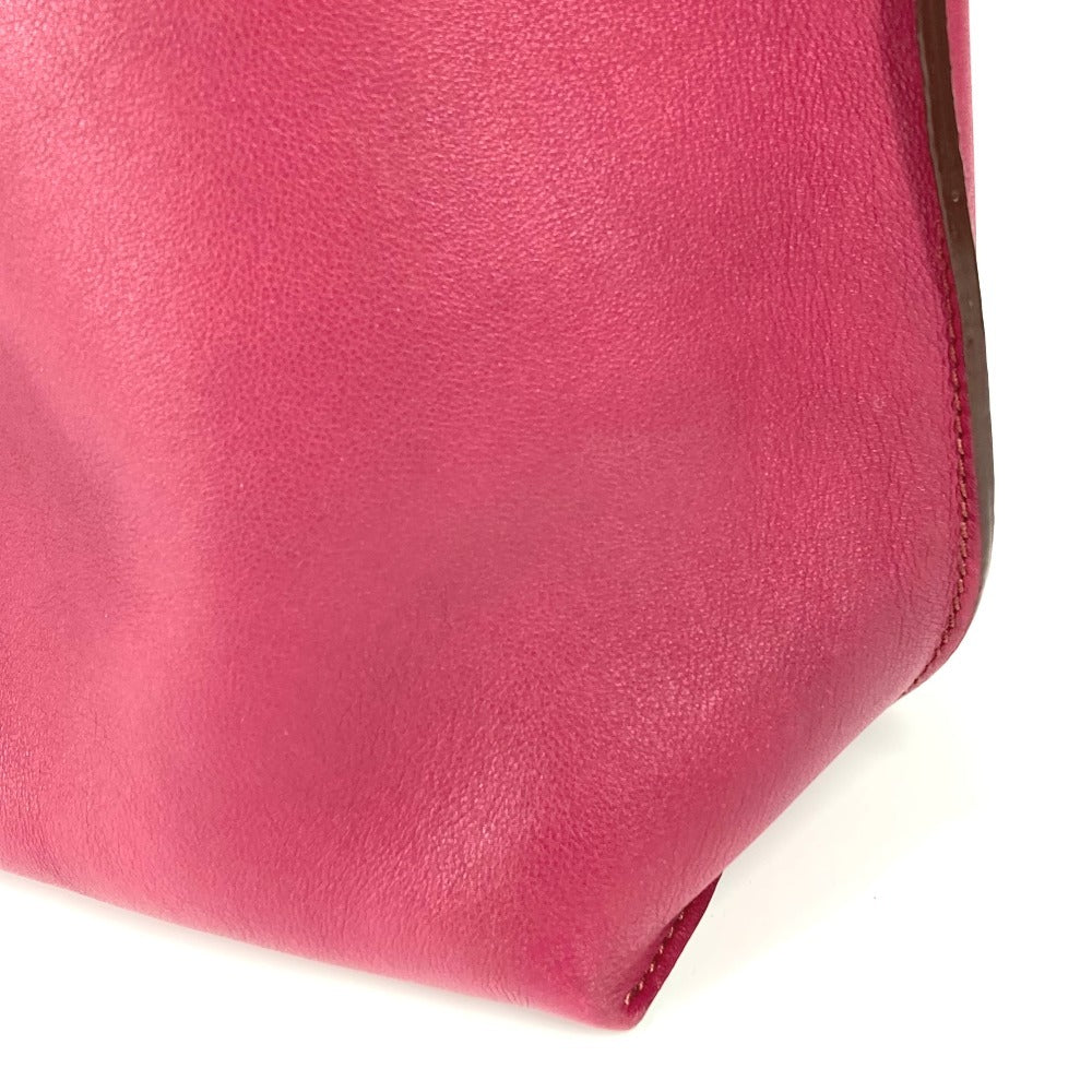FENDI Tote Bag 8BH262 leather purple By color All-in-one shopping tote