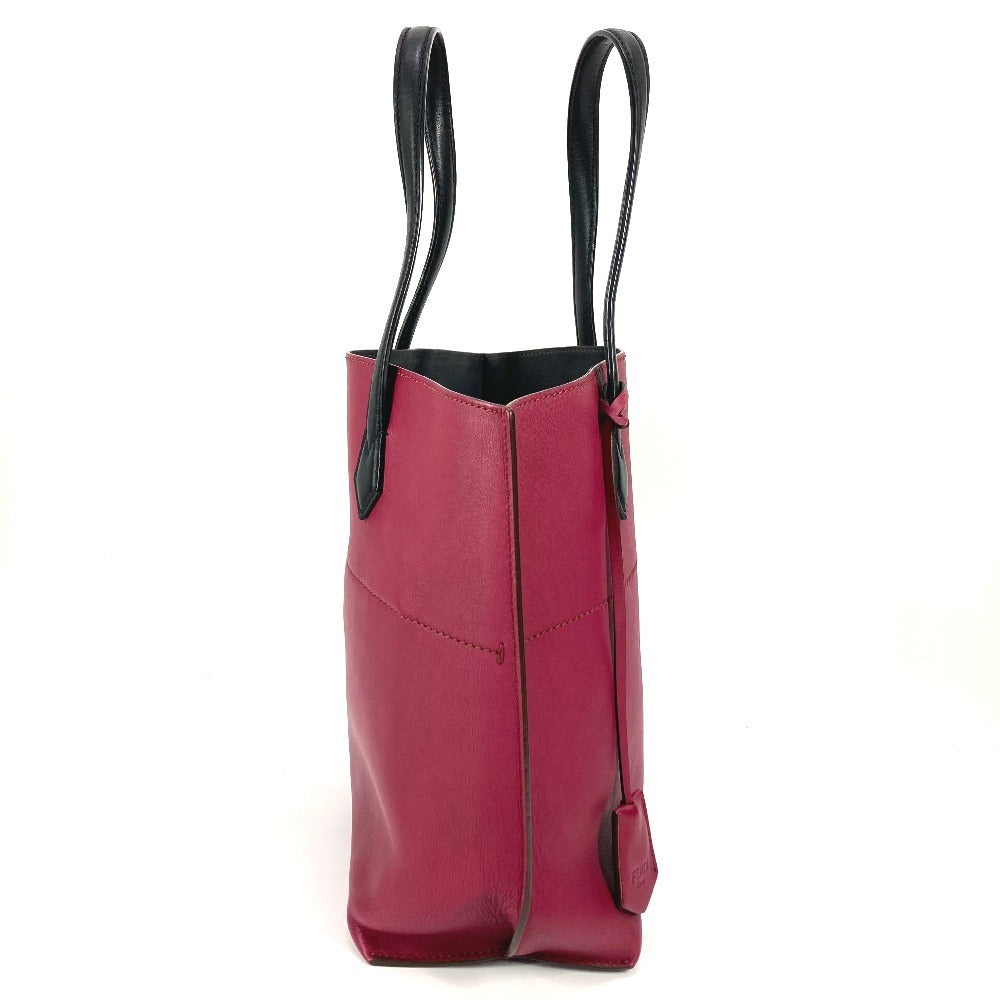 FENDI Tote Bag 8BH262 leather purple By color All-in-one shopping tote