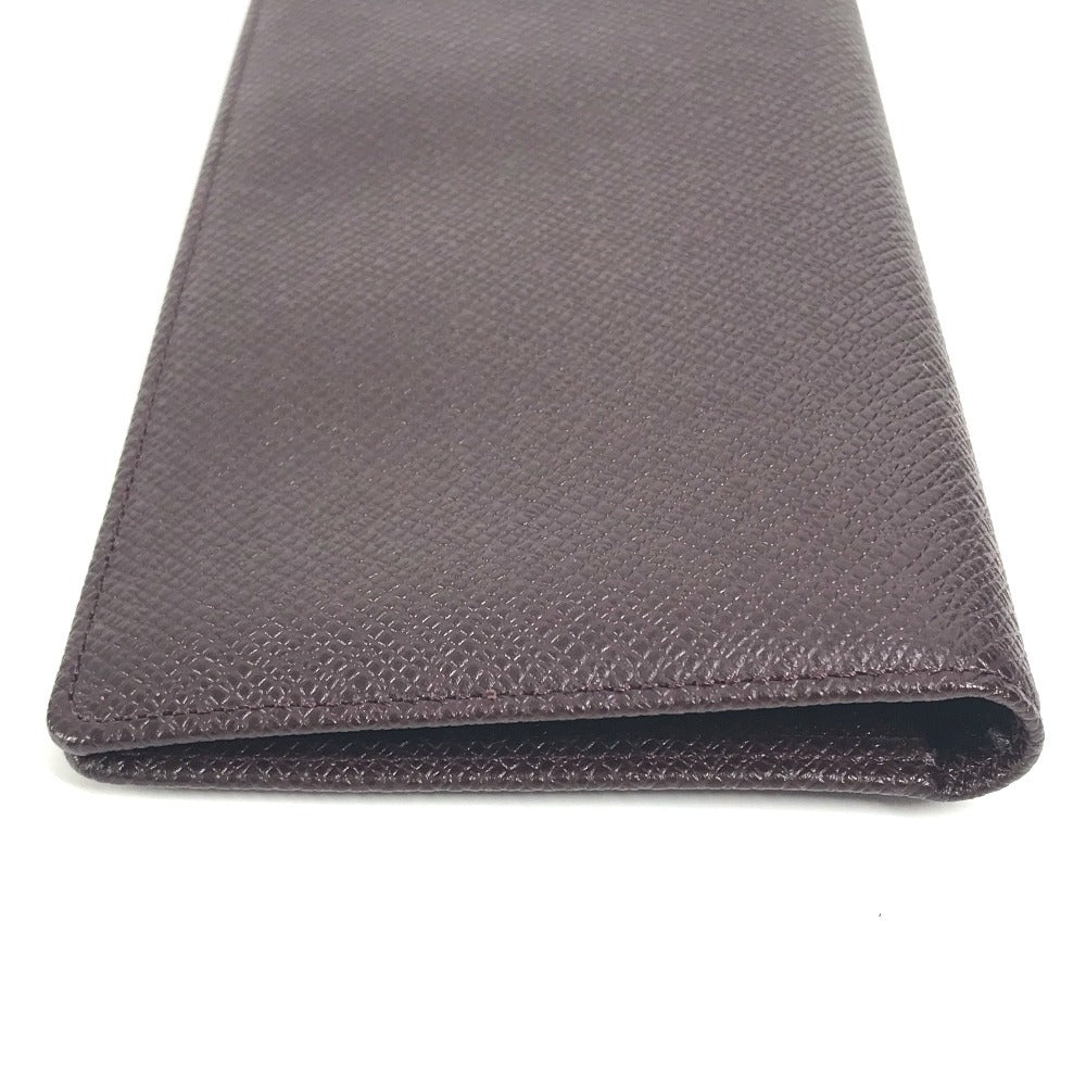 LOUIS VUITTON Long Wallet Purse M30396 Taiga Leather purple Taiga Porto Valur Cult Credit