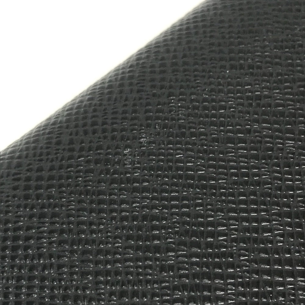 LOUIS VUITTON Notebook cover R20425 Taiga Leather black Taiga Agenda posh