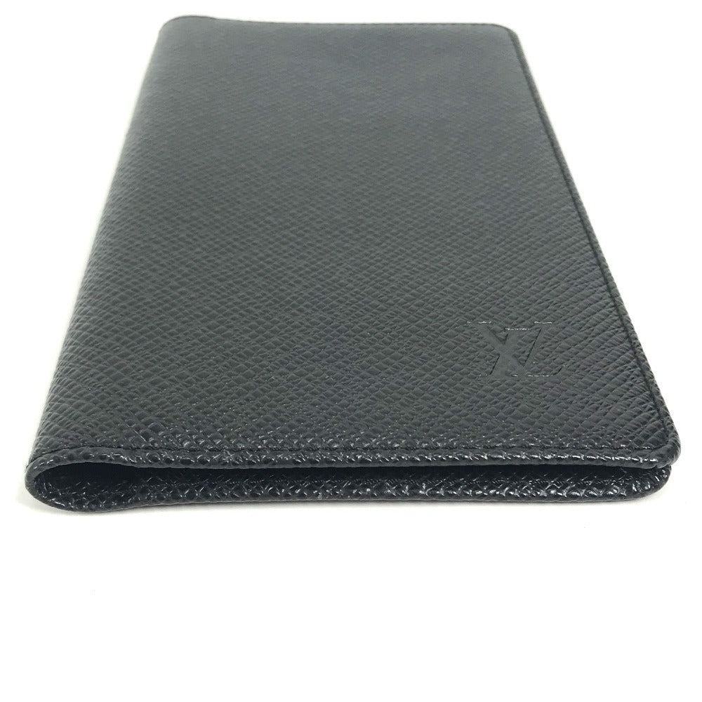 LOUIS VUITTON Notebook cover R20425 Taiga Leather black Taiga Agenda posh