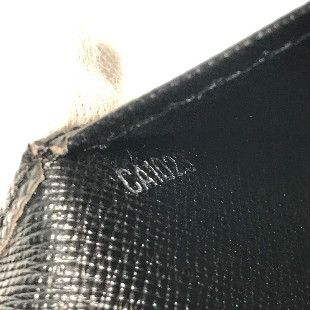 LOUIS VUITTON Notebook cover R20425 Taiga Leather black Taiga Agenda posh