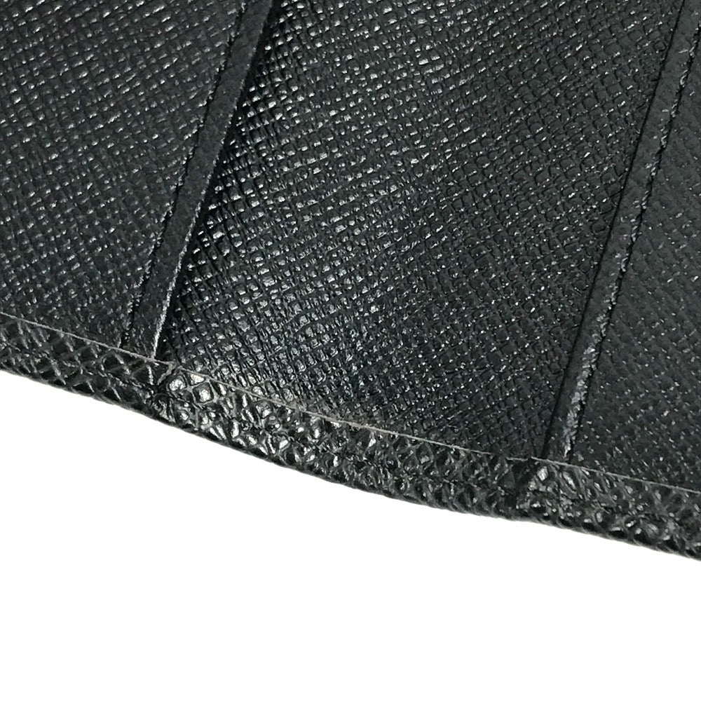 LOUIS VUITTON Notebook cover R20425 Taiga Leather black Taiga Agenda posh
