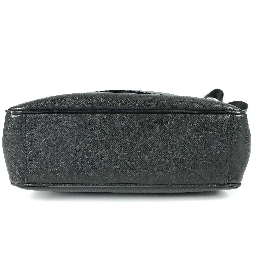 LOUIS VUITTON Shoulder Bag M32702 Taiga Leather black Taiga Milo