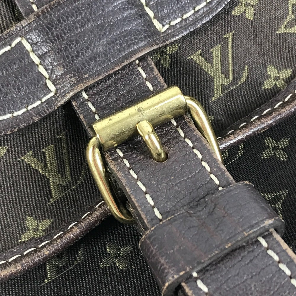 LOUIS VUITTON Shoulder Bag M95227 Monogram Mini-LinCanvas Brown Monogram mini run Saumur 30