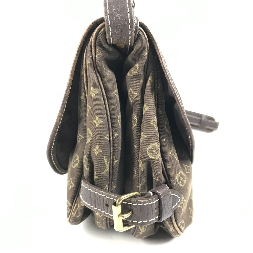 LOUIS VUITTON Shoulder Bag M95227 Monogram Mini-LinCanvas Brown Monogram mini run Saumur 30